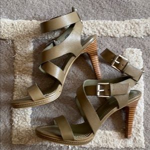 NINE WEST High-helped Strappy Sandals US 6